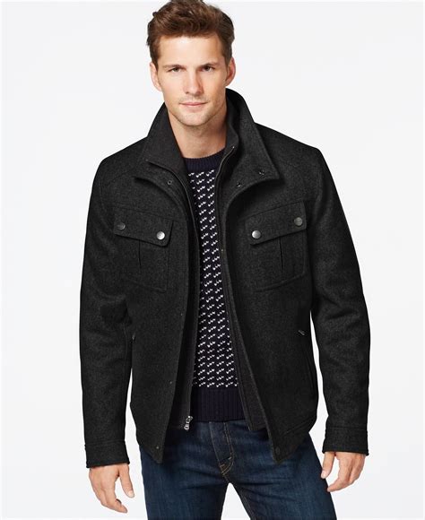 michael kors jacket for boys|michael kors men's wool jacket.